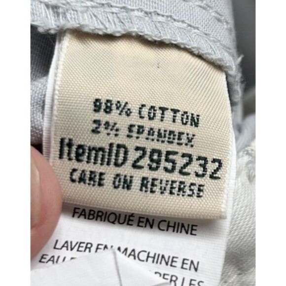 LL Bean Pants Women's Size 12 Tall Gray Favorite Fit Southport - Picture 5 of 7